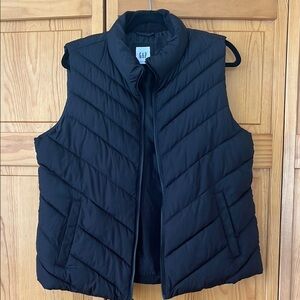 GAP Quilted Black Vest